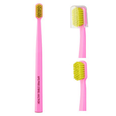 Healthy Smile Ultra Soft зубна щітка, Рожева
